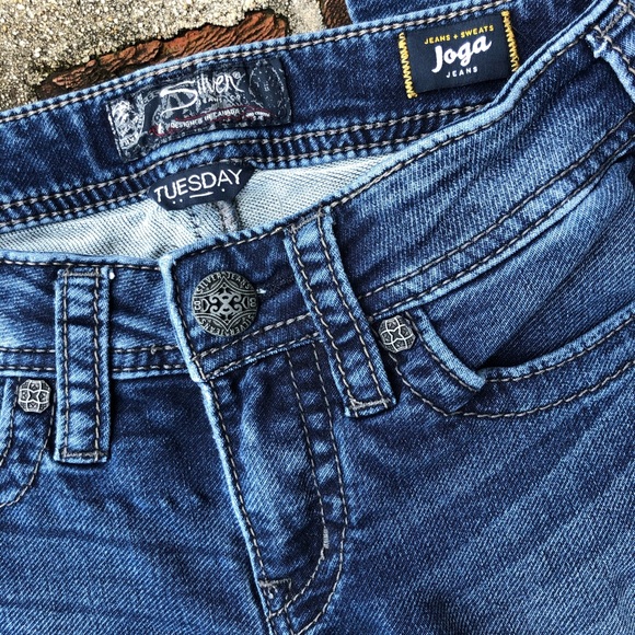 Silver Tuesday mid super skinny jeans size 25 - Picture 3 of 7